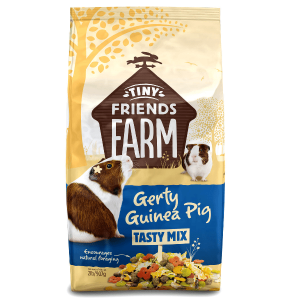 Tiny Friends Farm; Gerty Guinea Pig Tasty Mix