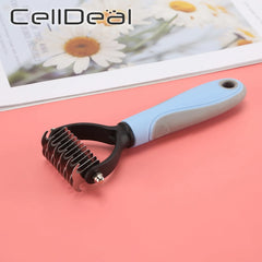 Precision Deshedding Comb: Grooming Tool for Dogs and Cats