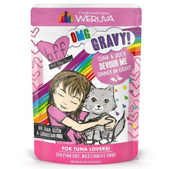 B.F.F. Devour Me Tuna & Duck Dinner in Gravy Pouch Cat Food
