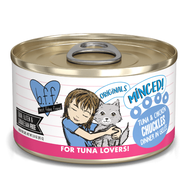 B.F.F. Tuna & Chicken Chuckles Canned Cat Food