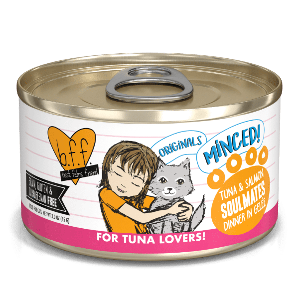 B.F.F. Tuna & Salmon Soulmates Canned Cat Food