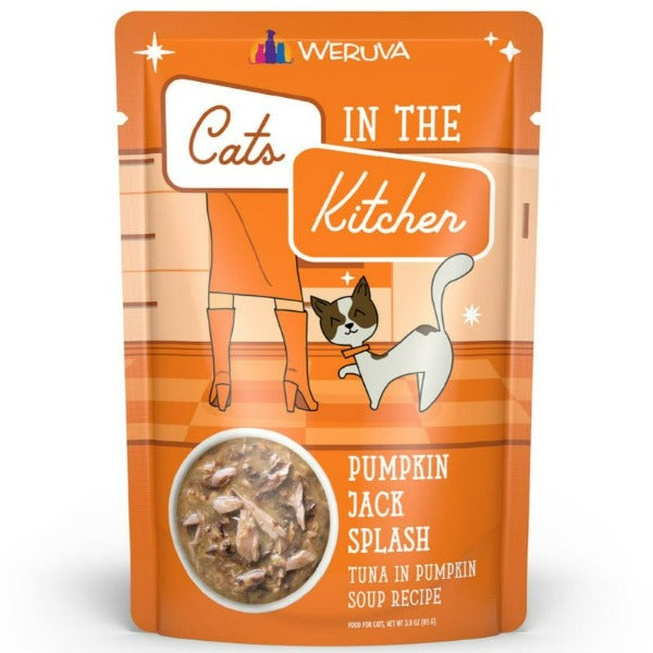 Cats in the Kitchen Pumpkin Jack Splash Pouch Cat Food