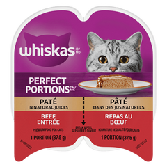 Whiskas Perfect Portions Beef Pâté Wet Cat Food