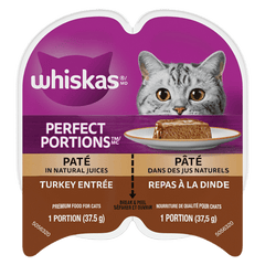 Whiskas Perfect Portions Turkey Pâté Wet Cat Food