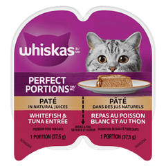 Whiskas Perfect Portions Whitefish & Tuna Pâté Wet Cat Food
