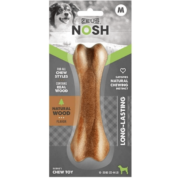 Zeus NOSH WOOD Chew Bone for Dogs