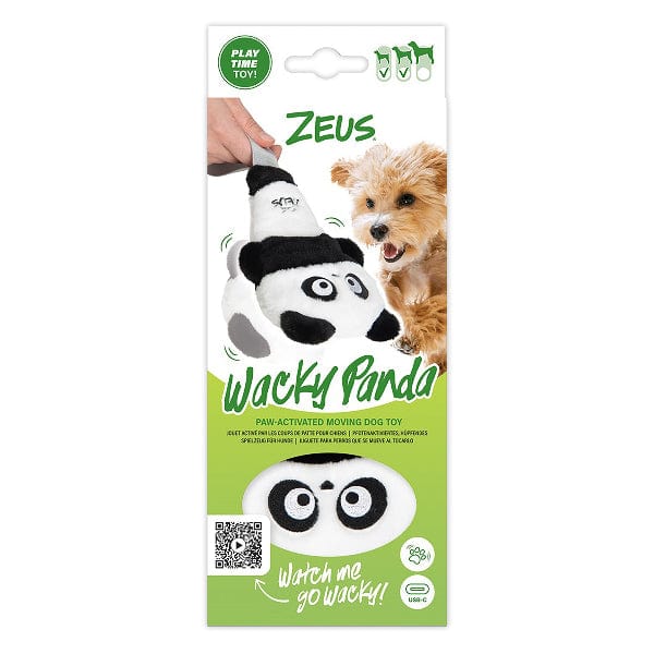 Zeus Wacky Panda Dog Toy