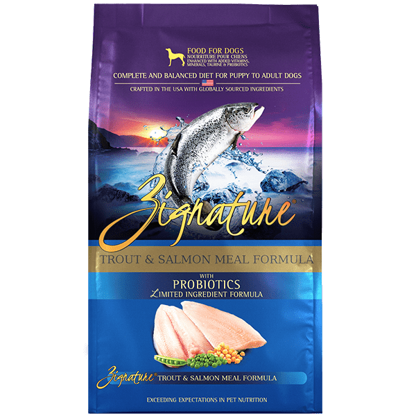 Zignature Limited Ingredient Trout & Salmon Formula Dry Dog Food