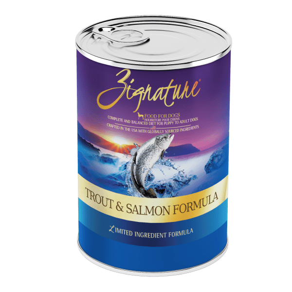 Zignature Limited Ingredient Trout & Salmon Formula Wet Dog Food