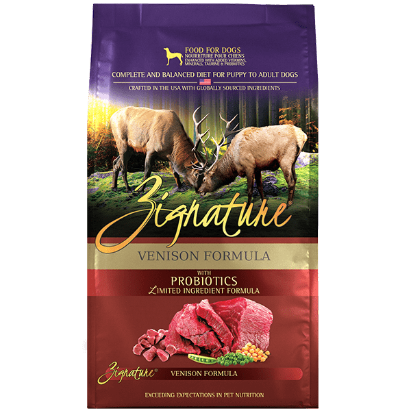 Zignature Limited Ingredient Venison Formula Dry Dog Food