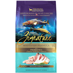 Zignature Limited Ingredient Whitefish Formula Dry Dog Food