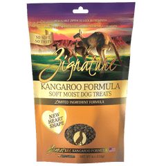 Zignature Soft Moist Kangaroo Formula Dog Treats