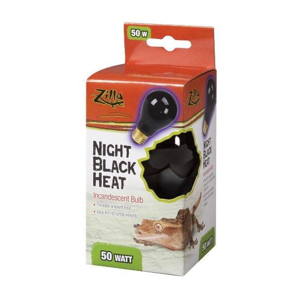 Zilla Incandescent Bulbs; Night Black
