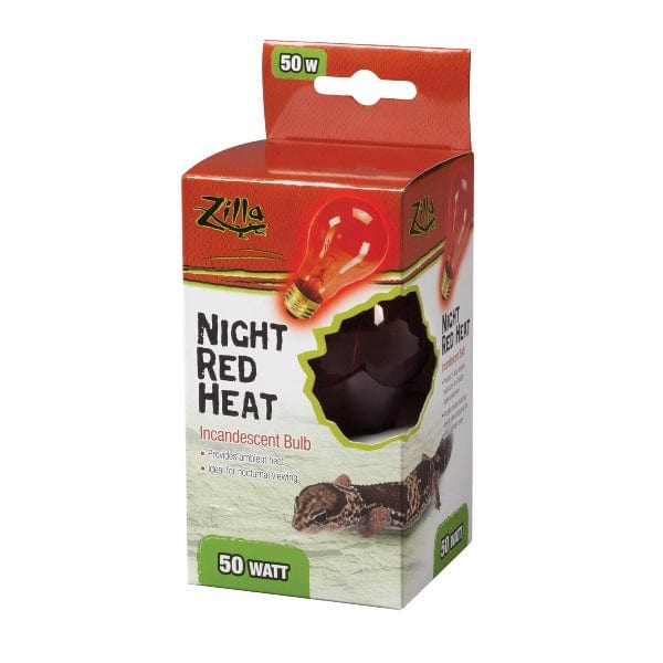 Zilla Incandescent Bulbs; Night Red