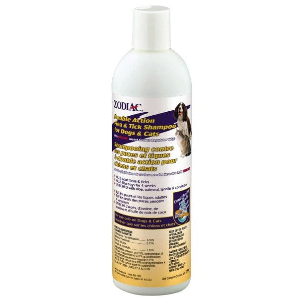 Zodiac Double Action Flea & Tick Shampoo for Dogs and Cats