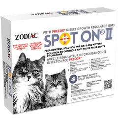 Zodiac Spot On II Flea Control for Cats & Kittens