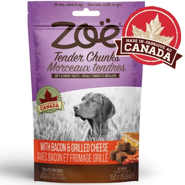 Zoe Tender Chunks Grilled Cheese & Bacon Dog Treat