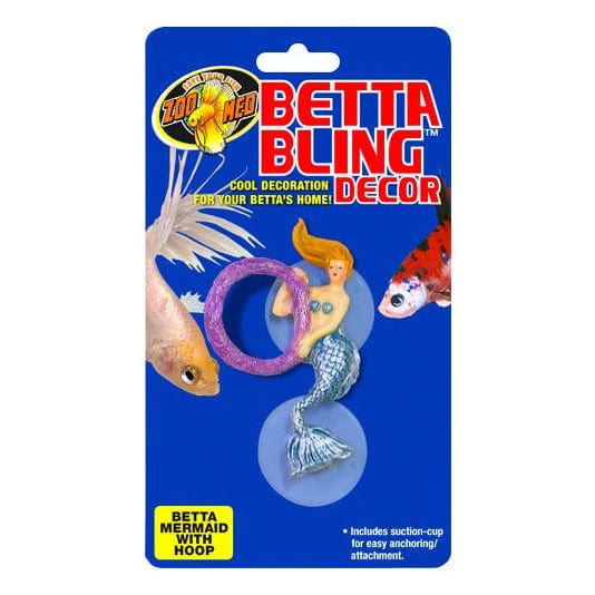 Zoo Med Betta Bling Mermaid with Hoop