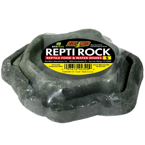 Zoo Med Combo Repti Rock Food and Water Dishes