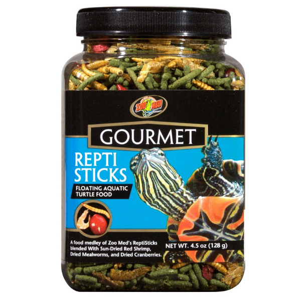 Zoo Med Gourmet ReptiSticks Aquatic Turtle Food