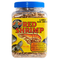 Zoo Med Large Sun-Dried Red Shrimp