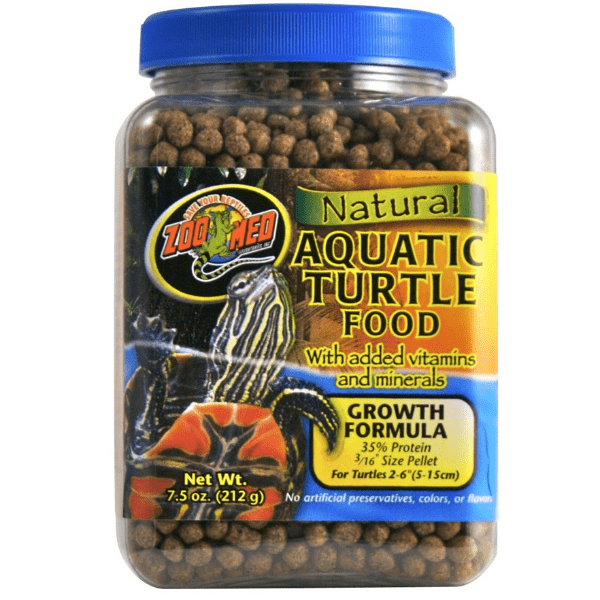 Zoo Med Natural Aquatic Turtle Food; Growth Formula