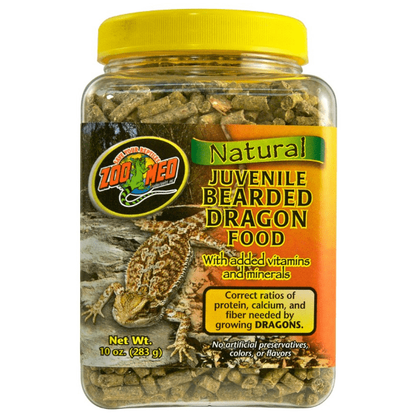 Zoo Med Natural Bearded Dragon Food; Juvenile Formula