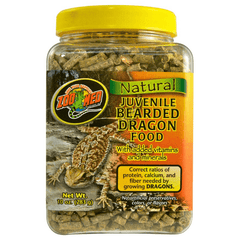 Zoo Med Natural Bearded Dragon Food; Juvenile Formula