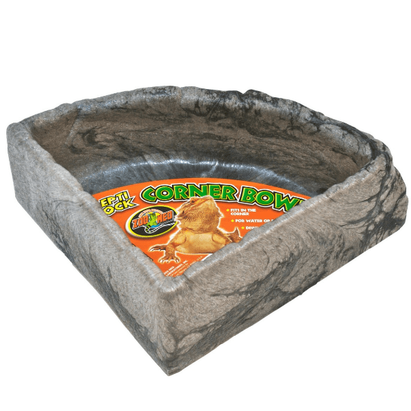 Zoo Med Repti Rock Corner Bowl