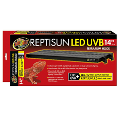Zoo Med T5 ReptiSun LED UVB Terrarium Hood