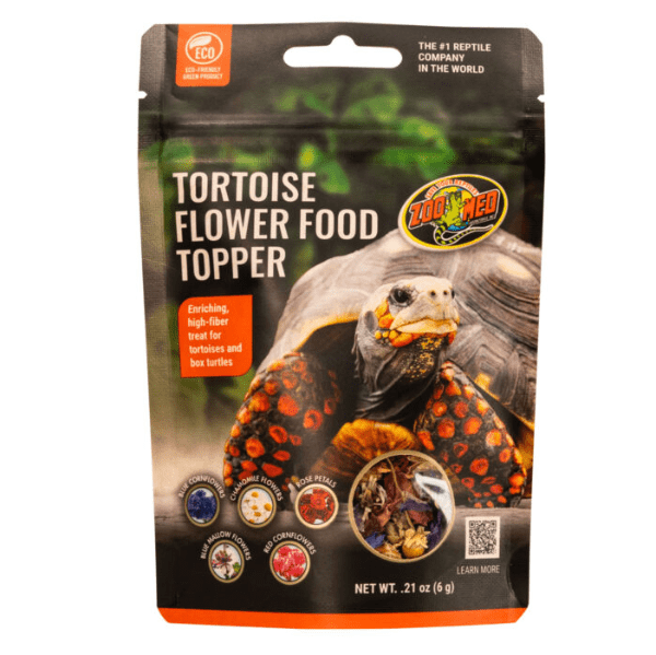 Zoo Med Tortoise & Box Turtle Flower Food Topper