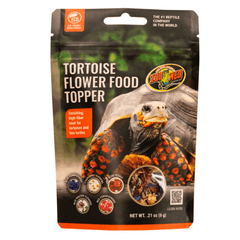 Zoo Med Tortoise & Box Turtle Flower Food Topper