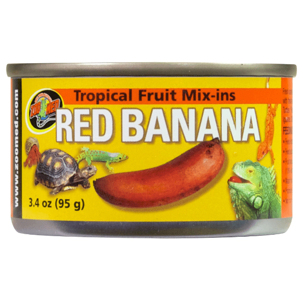 Zoo Med Tropical Fruit Mix-ins; Red Banana