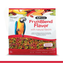 ZuPreem FruitBlend Flavor Bird Food, Large