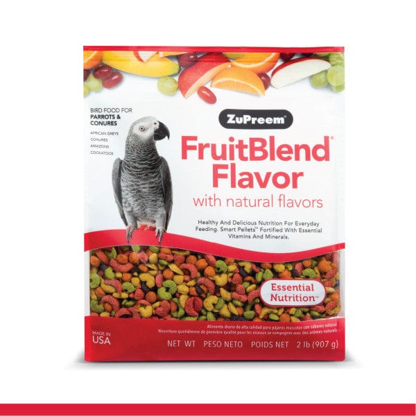 ZuPreem FruitBlend Flavor Bird Food, Parrots & Conures