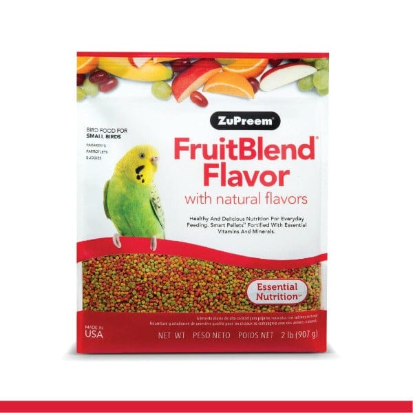 ZuPreem FruitBlend Flavor Bird Food, Small