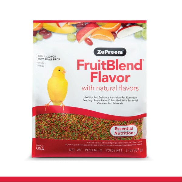 ZuPreem FruitBlend Flavor Bird Food, Very Small