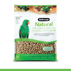 ZuPreem Natural Bird Food, Parrots & Conures