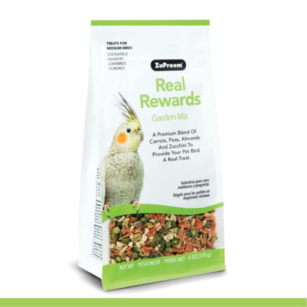 ZuPreem Real Rewards Garden Mix Bird Treats, Medium
